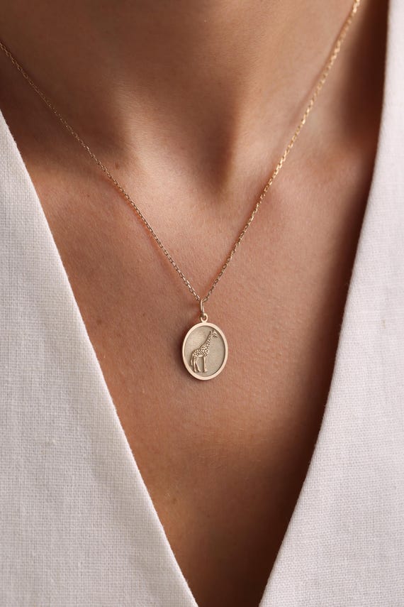 きりん チャーム ゴールド 14K？？ 刻印？ 材質不明 【公式通販】