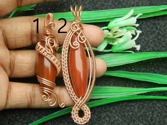 Wire wrapped jewelry for sale online