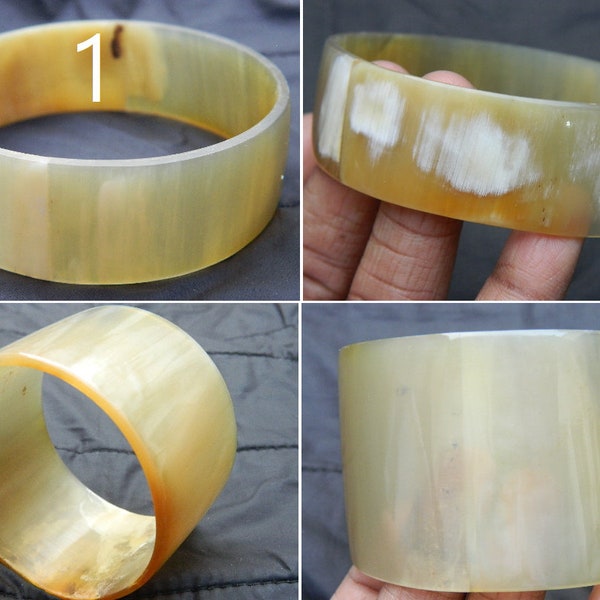 Buffalo Horn Bangle Bracelet Horn Jewelry Handcrafted Stacking Bracelet Ethically Sourced Vintage Style Fashion Jewelry