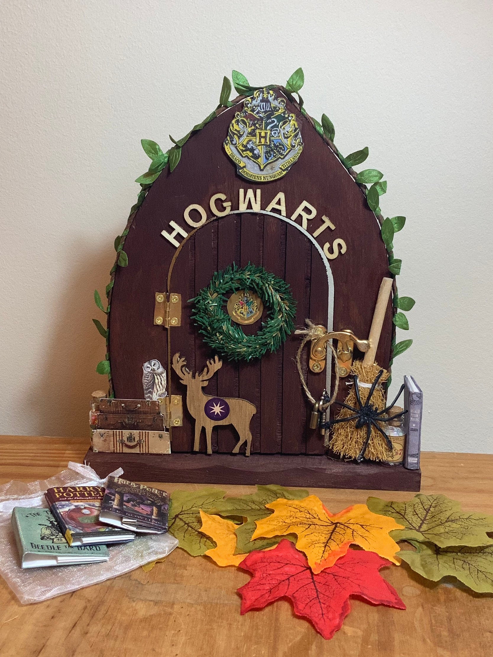 Harry Potter Inspired Fairy Door Etsy