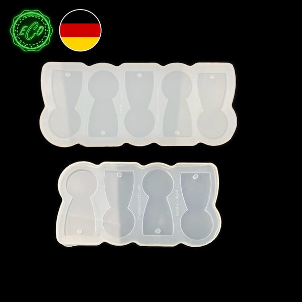 Einkaufswagenchip Classic Silikonform Resin Mold für Einkaufswagenlöser Handgefertigt von Chooseyours11 auch als Holo erhältlich