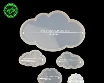 Baby Cloud Resin Mold for Baby shower