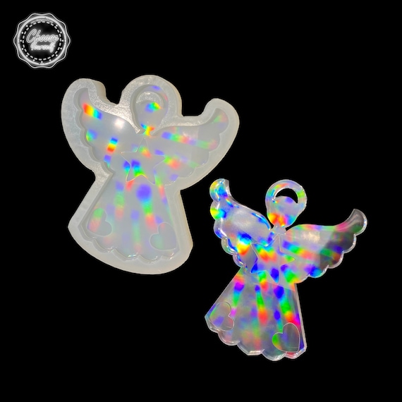 Angel Silicone Mold Holographic Resin Mold Special Effect 12cm / 4,72inch 