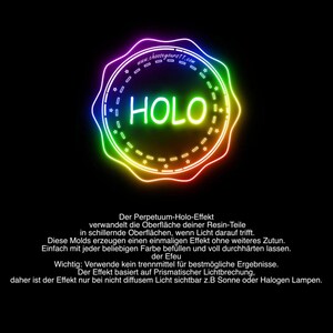 Engel Holo Silikonform 5cm Special Effect Resin mold image 5
