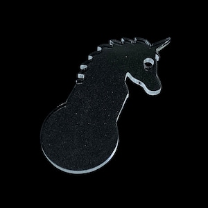 Shopping cart chip unicorn silicone Resin mold