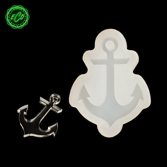 Anchor silicone mold 5cm ore 8cm