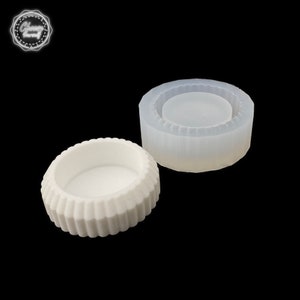 Tea light candle holder silicone mold jesmotex grid for concrete Jesmonite keraflott casting resin and much more