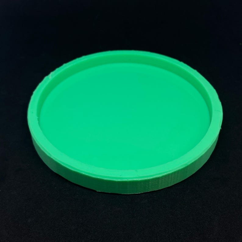 Round Clock and Coaster Silicone Mold, 10cm to 40cm