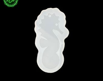 Shopping cart chip seahorse silicone mold