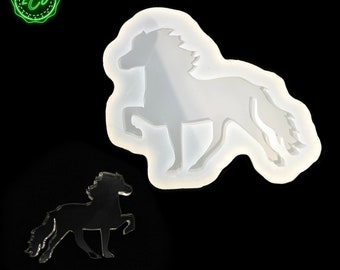 Horse Silicon Resin Mold Islands 4-15cm 1,57-5,9Inch