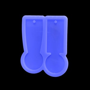 shopping cart solver Resin Mold Do not fill the 3mm shopping trolley token completely!
