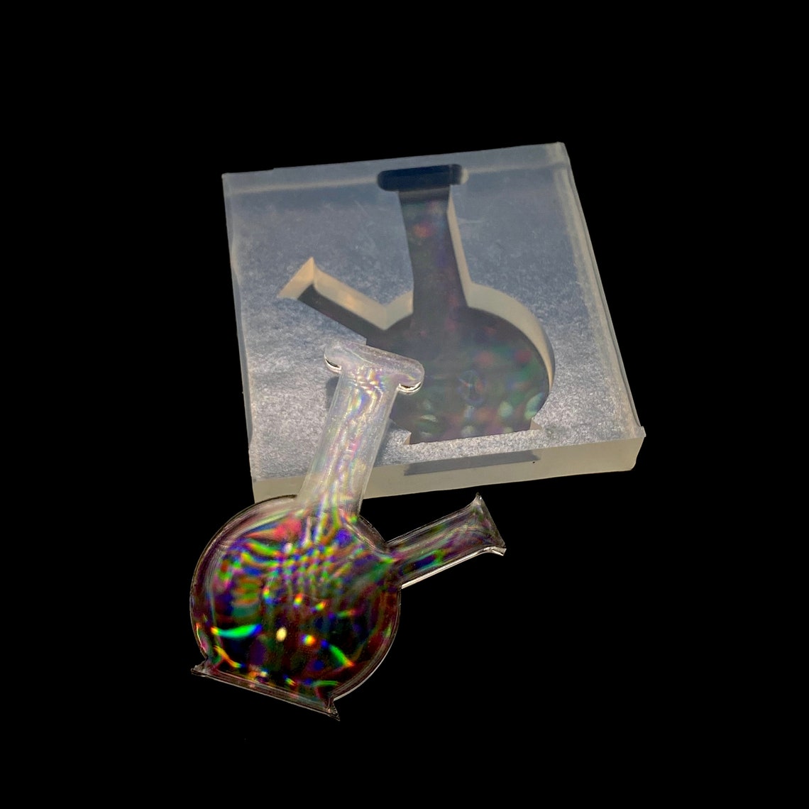 Bong Silicone Holo Mold Special Effect 3cm Resin Mold Etsy