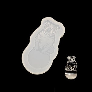 Chip de carrito de compras, molde de silicona English Bullogge