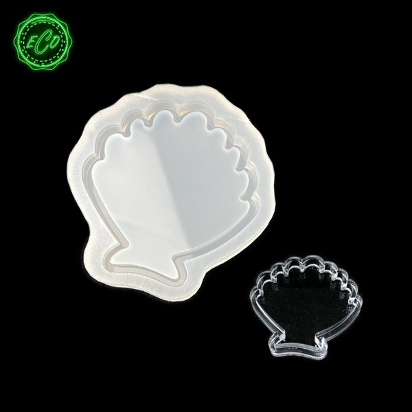 Muschel Shaker Silikonform  Resin mold