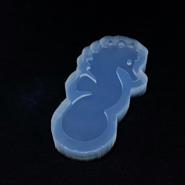 Shopping cart chip seahorse silicone mold