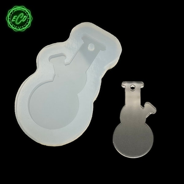 Shopping trolley chip 420 silicone mold