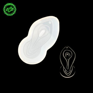 Shopping cart chip vulva silicone mold