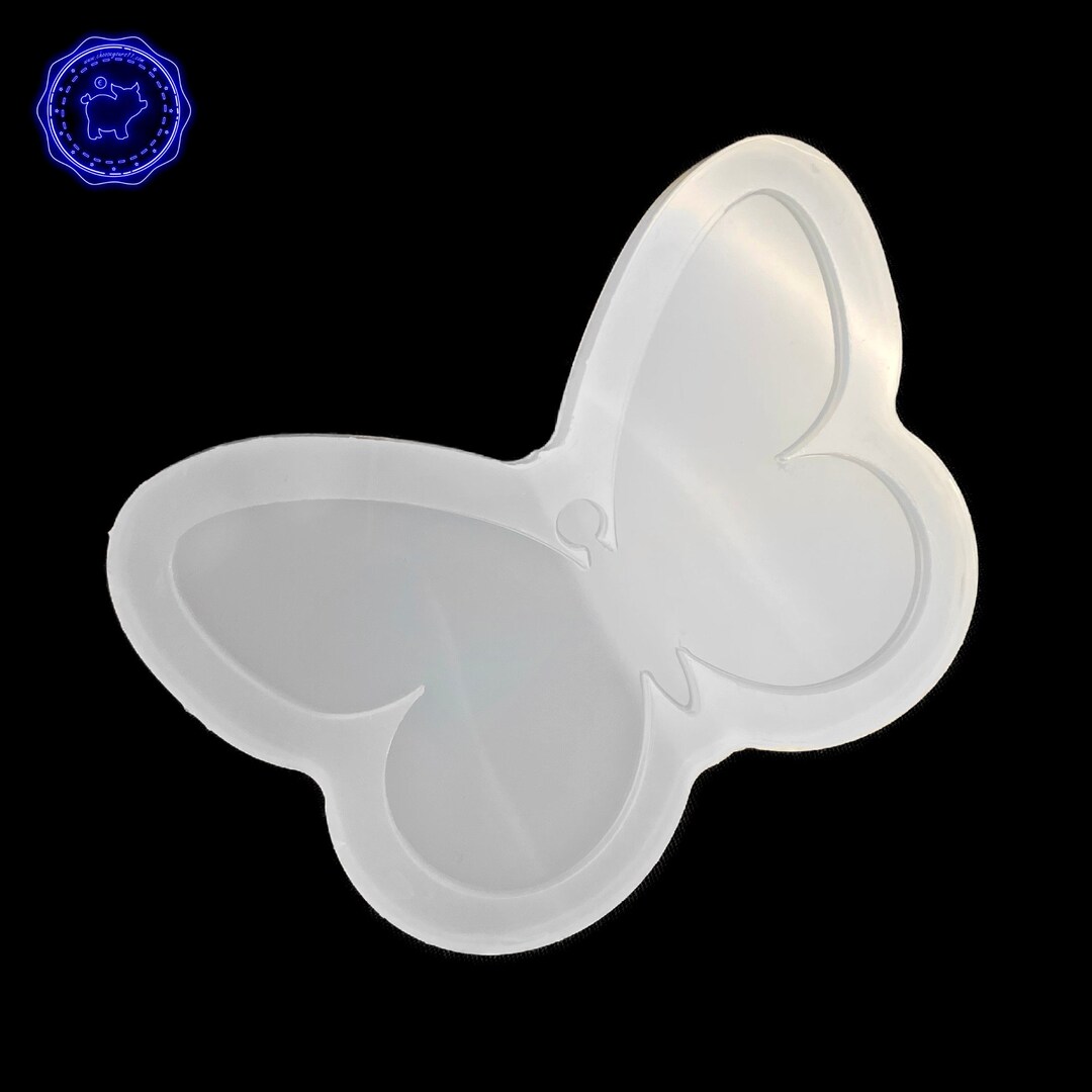 Molain Schmetterling Silikonform Set – 6 Verschiedene 3D-Formen | Für Harz, Gips, Kerzen | DIY Schmuck & Deko