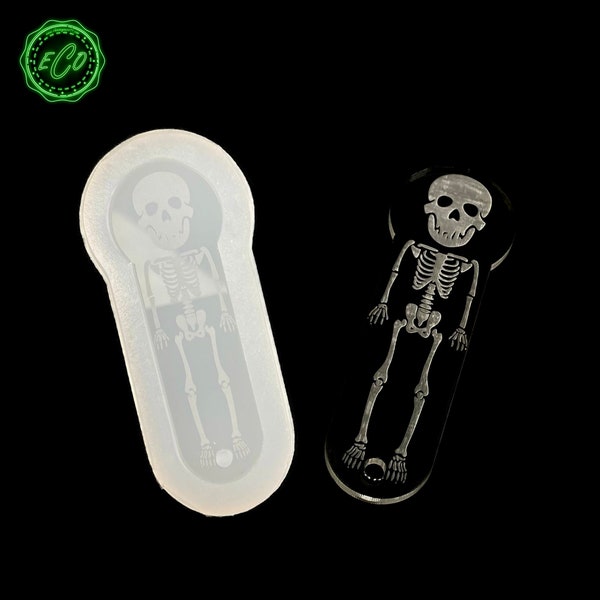 Shopping cart chip skeleton silicone mold