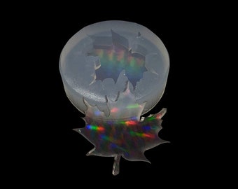 Maple leaf silicone holo mold special effect Resin Mold