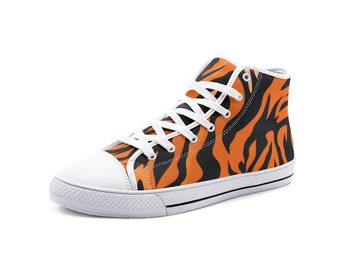 Tiger Canvas Shoes, High Top Canvas Shoes, Low Top Canvas 