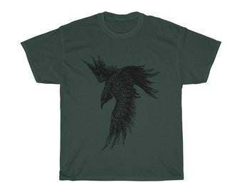 Viking Raven T-Shirt Crow Norse Mythology Shirts gift for Men & Women Viking warriors Lover