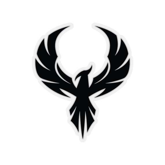 Rising Phoenix Out Of The Ashes Fire Fenix Phoenix Sticker Etsy