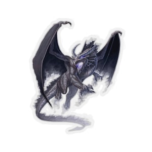 Dragon Sticker, Dragon  decoration, laptop sticker,  Dragon Stickers, Kiss-Cut Stickers