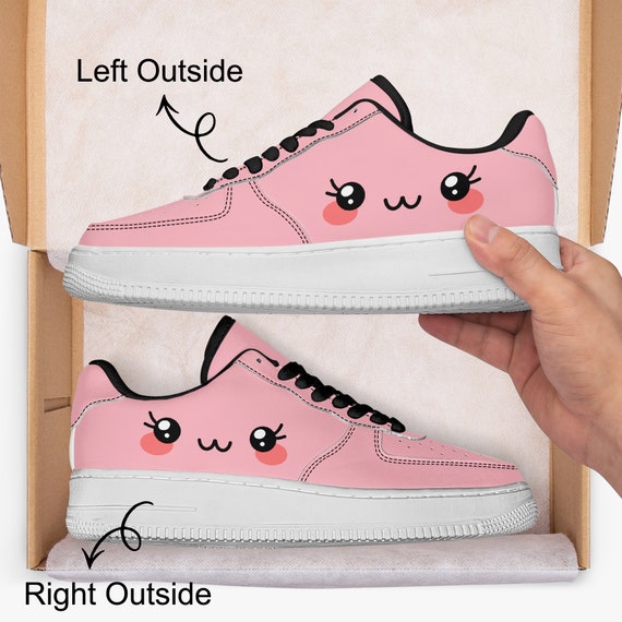 black and pink af1