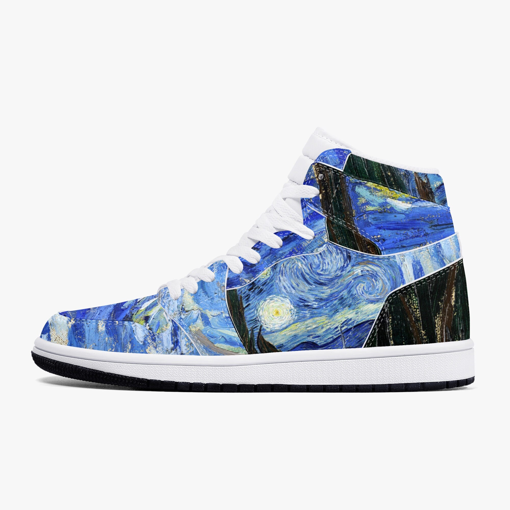 国内で当店のみ ADC - Starry Night Low-Top Skate Shoes Starry Night Men – Freaky Shoes®
