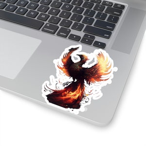 Phoenix Rising Sticker, Out of the Ashes, New Beginnings & Resurrection ...