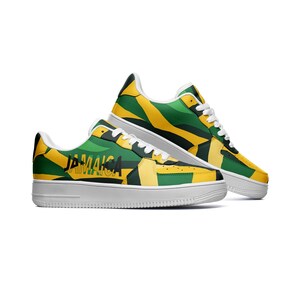 Jamaica Reggae Rasta Women's Slip On Sneakers