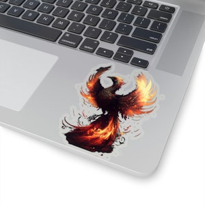 Phoenix Rising Sticker, Out of the Ashes, New Beginnings & Resurrection ...
