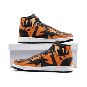 Tiger Pattern Shoes, Unisex Sneaker TR