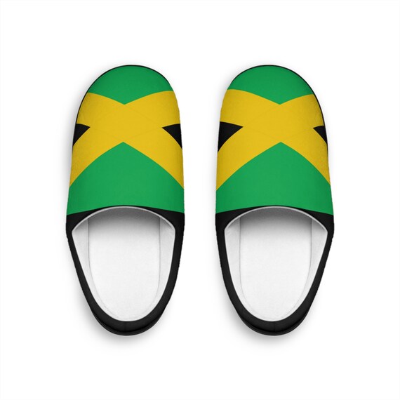 Rasta Jamaica Slippers, Rastafari Reggae Jamaican Flag Vibes, Men's Indoor  Slippers - Etsy UK