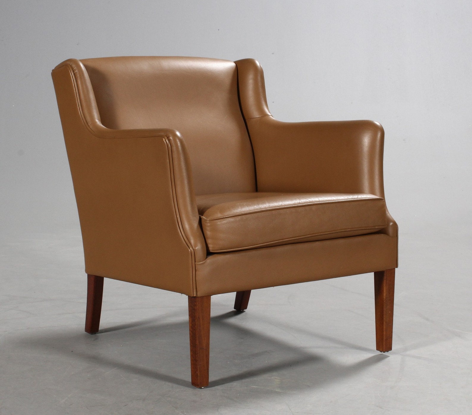Danish leather armchair Etsy