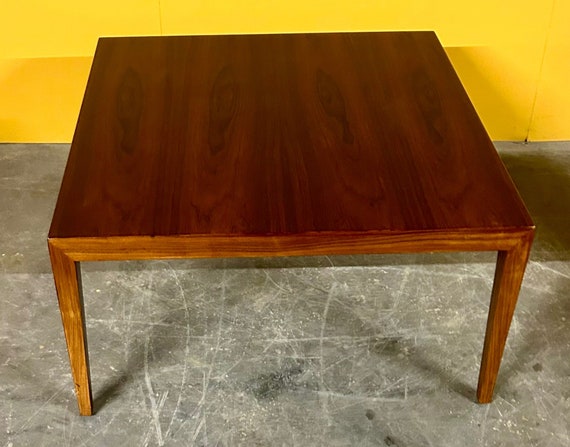 Danish mid-century rosewood coffee table