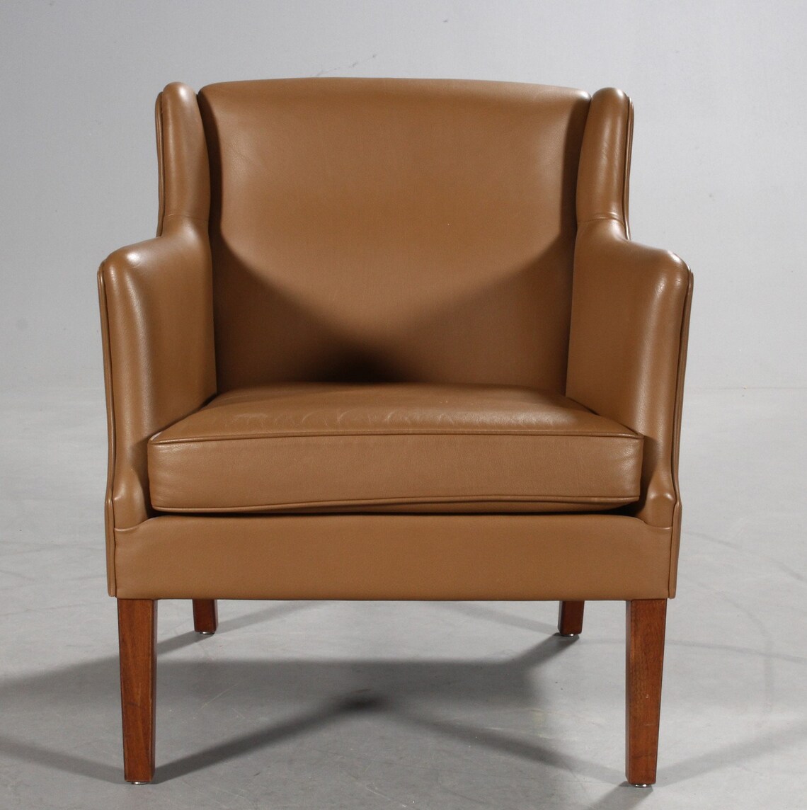 Danish leather armchair Etsy