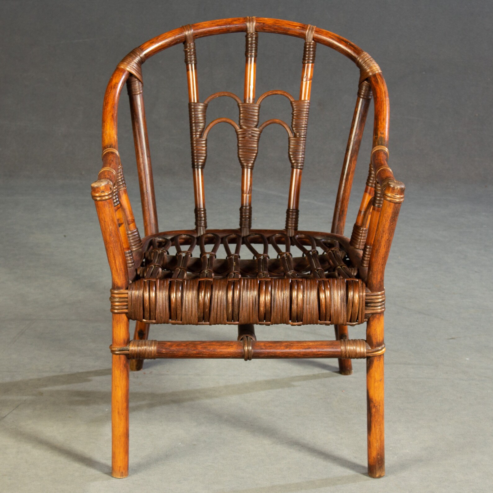 Pair of Vintage Bamboo Chairs Etsy UK