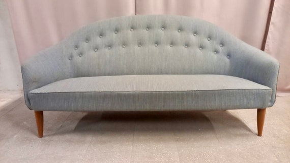 Swedish vintage Paradise sofa designed by Kerstin Hörlin-Holmquist , produced by  Nordiska Kompaniet, Sweden, 1950s