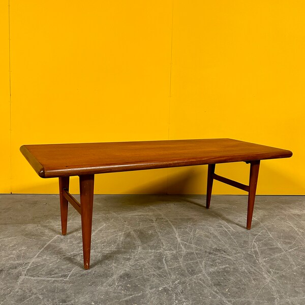 Teak Coffee Table Etsy