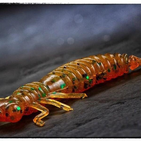 FANATIK Soft Lures Larva Silicone Fishing Bait Artificial Sofbaits Twister Jig Minnow Drop Shot