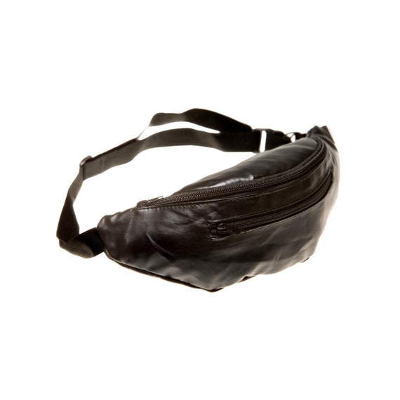 black festival bum bag