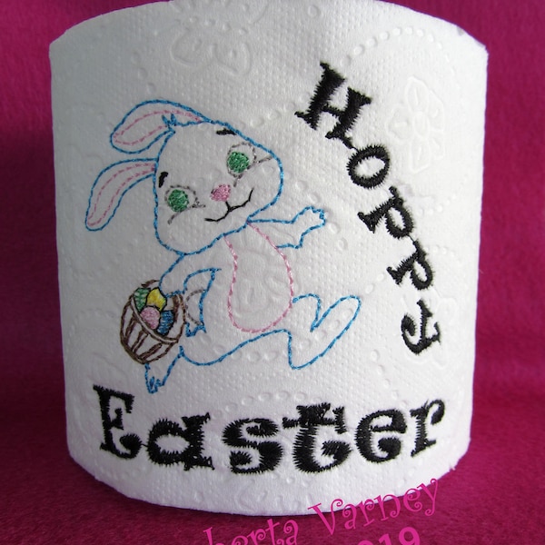 Embroidered Toilet Paper Etsy