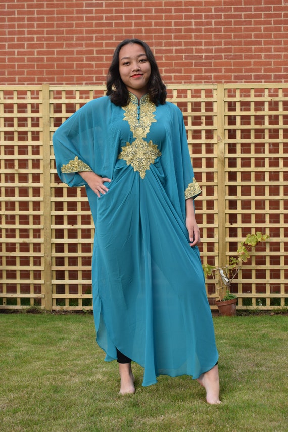 teal maxi dress uk