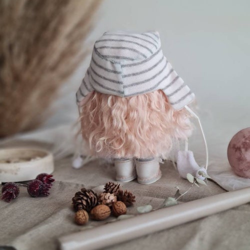 Decorative rag doll winter shops style