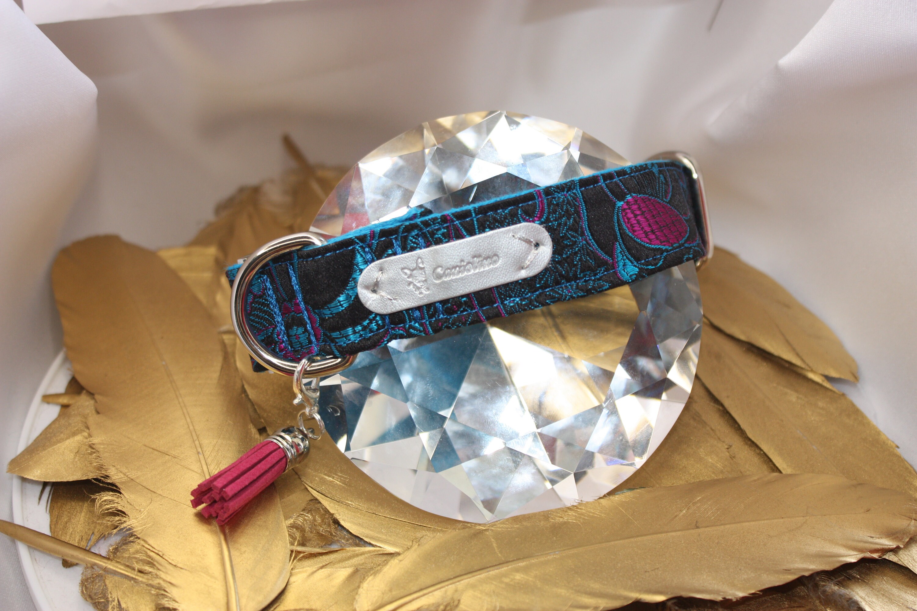 Collier Pour Chien Modèle Turquoise