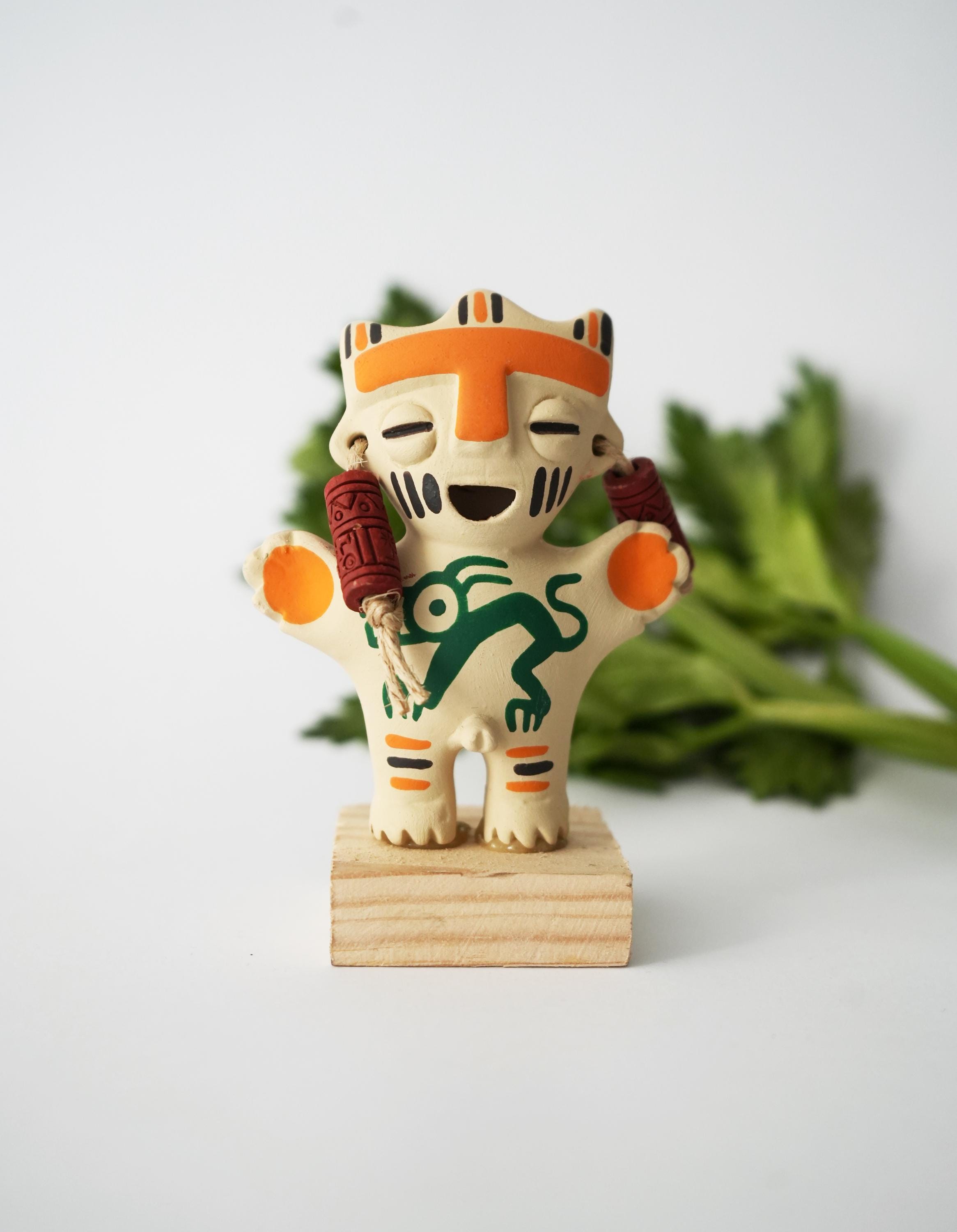ペルーのクチミルコ土偶：チャンカイ・プレコロンビア陶器 - Etsy 日本