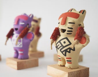 ペルーのクチミルコ土偶：チャンカイ・プレコロンビア陶器 - Etsy 日本