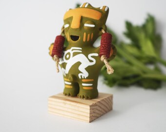 ペルーのクチミルコ土偶：チャンカイ・プレコロンビア陶器 - Etsy 日本
